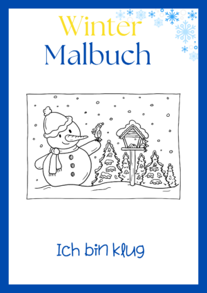 Susanne Urban - Malbuch für Kinder - Winter – Bild 5